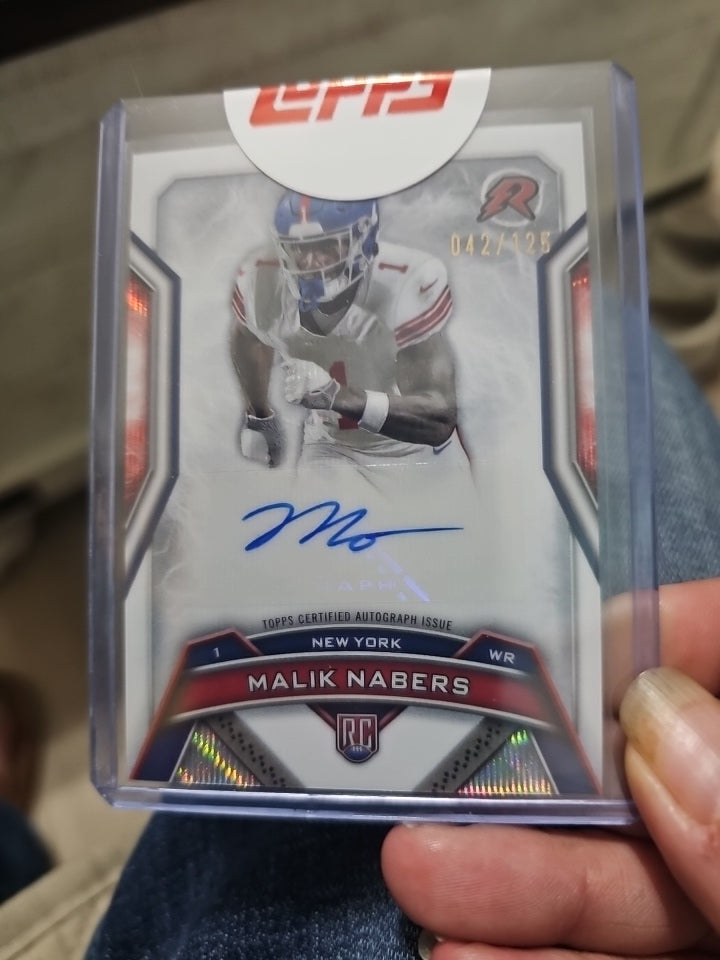 Malik Nabers Auto /125