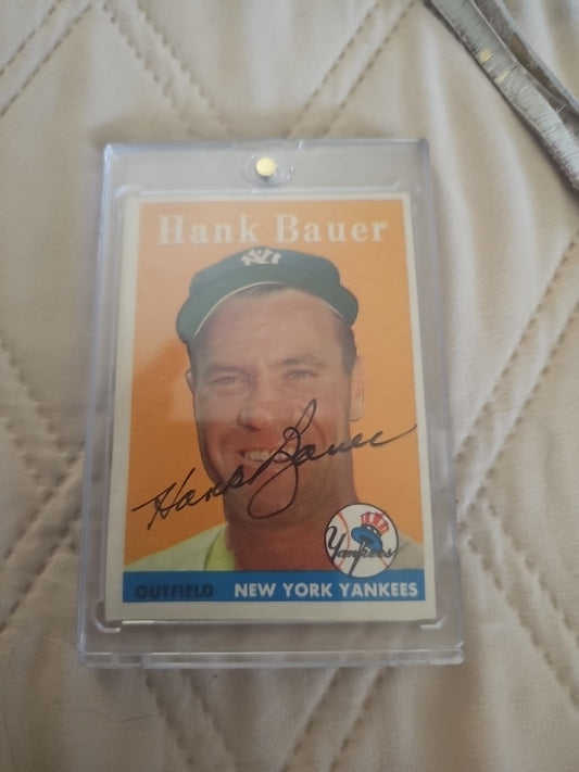 Baseball Card auto