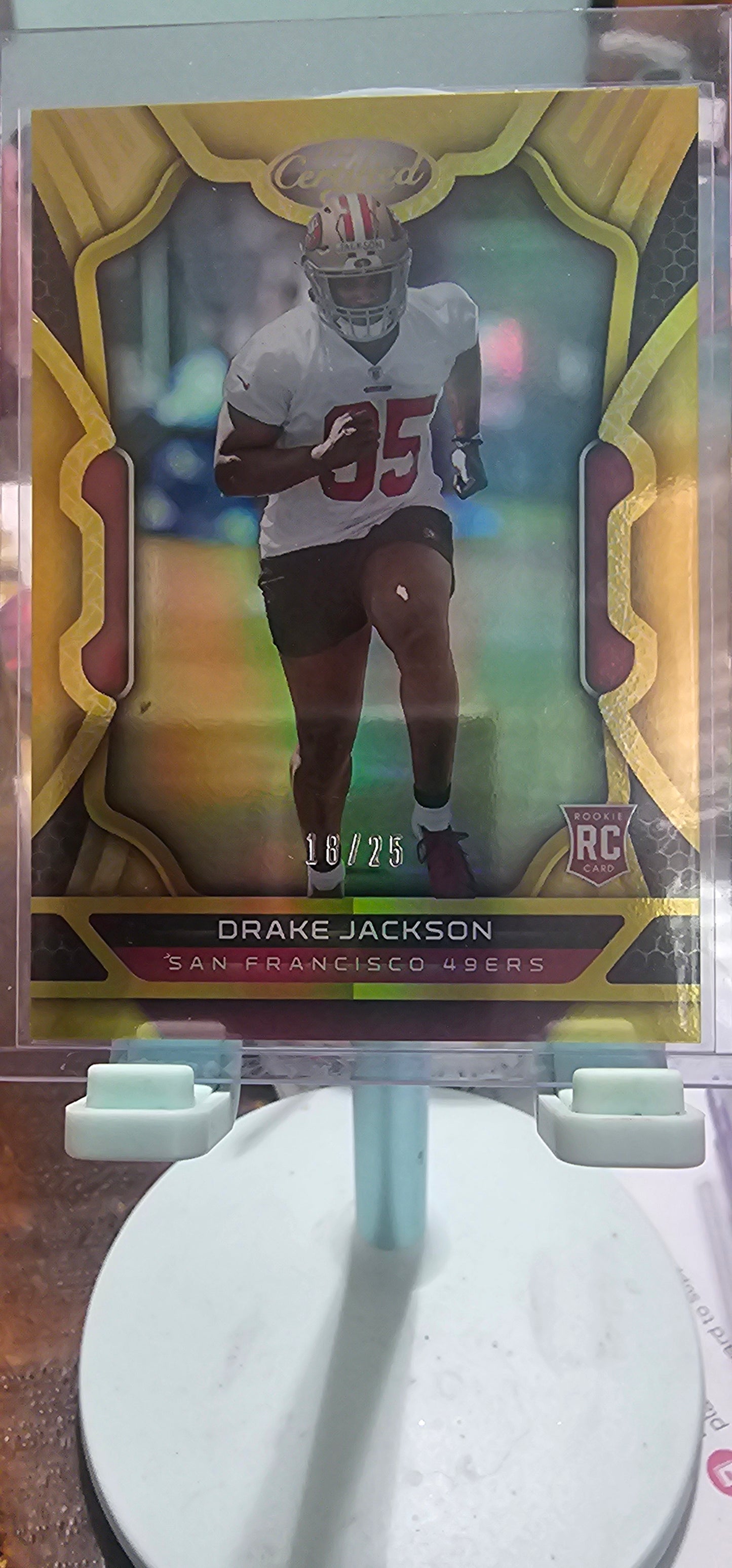 2022 Certified Rookies Mirror Bronze /25 Drake Jackson #189 Rookie RC